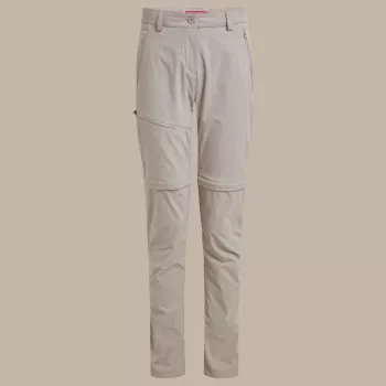 Craghoppers NosiLife Pro Convertible Trouser III naiste matkapüksid - Soft Mushroom