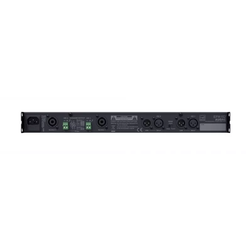 AUDAC EPA152 Audio Amplifier 2.0 Channels Black
