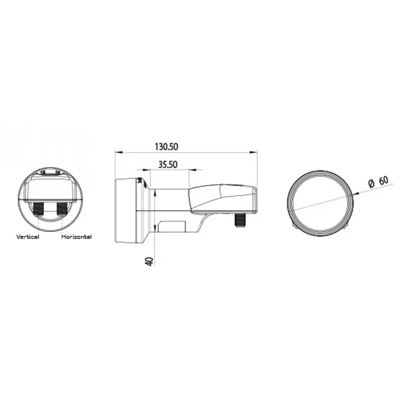 Inverto lairiba LNB-muundur 2 väljundit 10.7-12.75 GHz