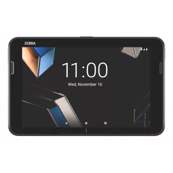 Zebra ET401 8 inch WUXGA Wi-Fi 7 Standard SE4100 tahvelarvuti - 64 GB, 6 GB RAM, must