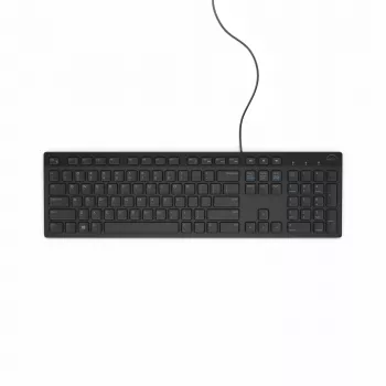 DELL KB216 USB Saksa Must Juhtmega Klaviatuur
