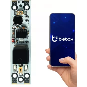 BLEBOX Twilight Switch – Nutikas hämarusandur Wi-Fi-ga, 230V AC, süvismonteeritav, valge