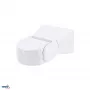 BEMKO PIR-liikumisandur 1200W 180° IP65 Valge