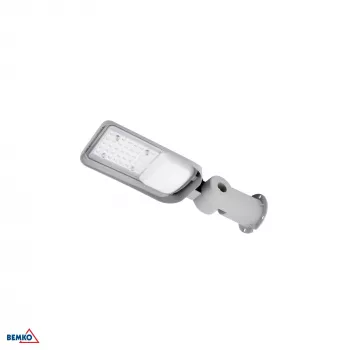 BEMKO JAZMIN 30W 4000K 4050LM IP65 LED tänavavalgusti, helehall