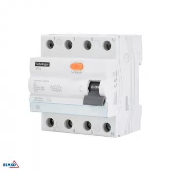 SCHELINGER Rikkevoolukaitselüliti AC 4P 25A 30mA