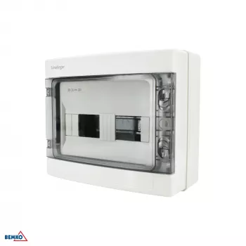 SCHELINGER A80-RHN-IP65-NPE-12P Pindpaigaldatav hermeetiline jaotuskilp IP65 12N+12PE 1x12P