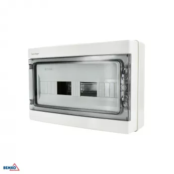 SCHELINGER A80-RHN-IP65-NPE-18P Pindpaigaldatav jaotuskilp IP65 18N+18PE 1x18P Hall
