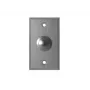 SCOT BT-1A Momentary Push Button Switch - Silver, Stainless Steel, NO/NC Contacts for Access Control