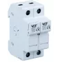 VCX CF PV32 2P 2-pooluseline kaitsmepesa 32A 1000V DC 10x38mm kaitsmele, DIN-rööpale paigaldus, kruviühendus, fotogalvaanika