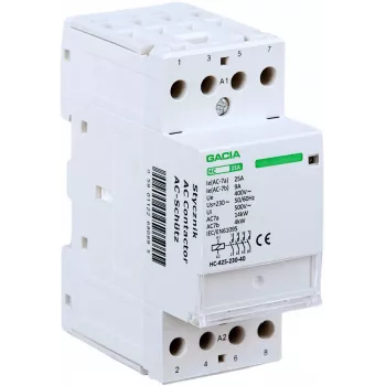 GACIA HC 4P/25A 4NO 230V Modular Contactor