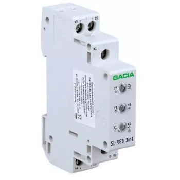 GACIA SL RGB 3COL LED-indikaatortuli 24V AC/DC Punane Roheline Sinine 22mm Paneelikinnitus