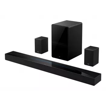 TCL Q85H PRO 5.1.2 kanaliga heliriba koos juhtmevaba subwooferiga, 660W, Dolby Atmos, DTS:X, Bluetooth 5.3, Wi-Fi, HDMI 2.1 eARC, AI Sonic Adaptation