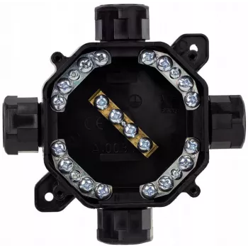 PAWBOL A.0035C Pindpaigaldatav hermeetiline harukarp PG16, IP67 (5x4mm²), must