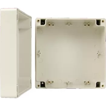PULSAR AWP161609 Universaalne ABS-korpus, IP65, IK07, 160x160x90mm, helehall (RAL 7035)