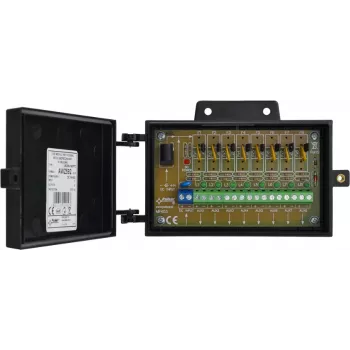 PULSAR AWZ592 Kaitsmemoodul korpuses, 8 kanalit, 10 A