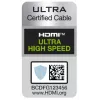 CONOTECH NS-015 2.1 8K HDMI-kaabel 1,5m Ultra High Speed 48Gbps Must