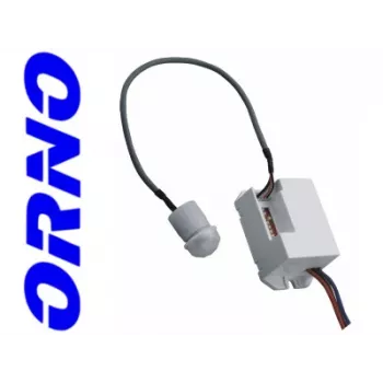 ORNO OR-CR-211 Miniatuurne PIR-liikumisandur, 230V, 120°, 6m, IP20, Valge