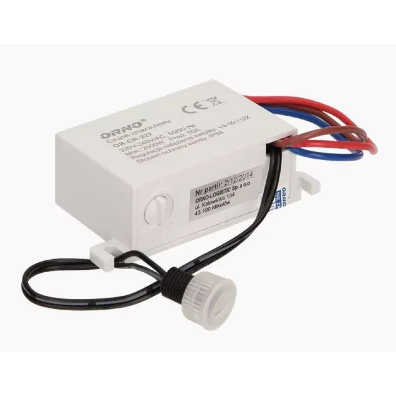ORNO OR-CR-227 Twilight Sensor MINI with External Probe, IP54