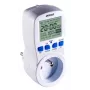 ORNO OR-PRE-409 Digitaalne nädala programmeeritav taimer, 230V, 16A, 10 programmi, LCD-ekraan, loendus