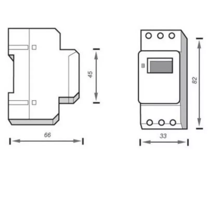 ORNO OR-PRE-414 Digitaalne taimer, DIN-lavale, 230V AC, 16A, 1 kanal