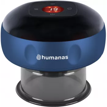Humanas BB01 Plus Electronic Cupping Massager - Blue