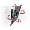 OPTICUM TV Mount AX FLEXI 13-42 inch Full-Motion seinakinnitus must