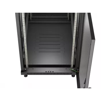 LANBERG 19 inch 27U vabaltseisev riiulikapp 600x1000mm must perforeeritud uksega (lametükk)