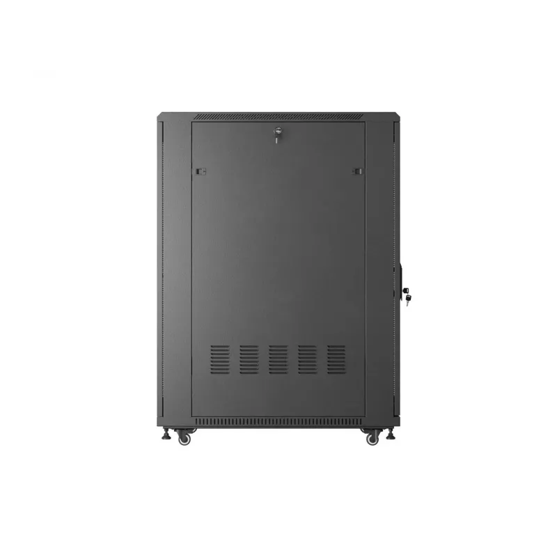 LANBERG 19 inch 27U vabaltseisev riiulikapp 600x1000mm must perforeeritud uksega (lametükk)