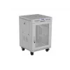 Lanberg FF01-6615-23SL Vabaltseisev 19-tolline kapp 15U 600x600 Hall Perforeeritud uks LCD Flat Pack
