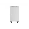 LANBERG 19 inch 22U põrandakapp 600x600 mm hall karastatud klaasuksega LCD-ekraaniga (lamepakend)
