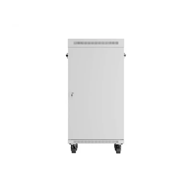 LANBERG 19 inch 22U põrandakapp 600x600 mm hall karastatud klaasuksega LCD-ekraaniga (lamepakend)