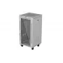LANBERG 19 inch 22U põrandakapp 600x600 mm hall karastatud klaasuksega LCD-ekraaniga (lamepakend)