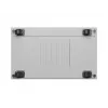 LANBERG 19 inch 42U põrandakapp 600x1000 mm hall karastatud klaasuksega LCD-ekraaniga isekoostatav