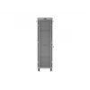LANBERG 19 inch 42U põrandakapp 600x1000 mm hall karastatud klaasuksega LCD-ekraaniga isekoostatav