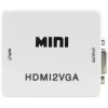 PULSAR HDMI-VGA muundur heliga - must