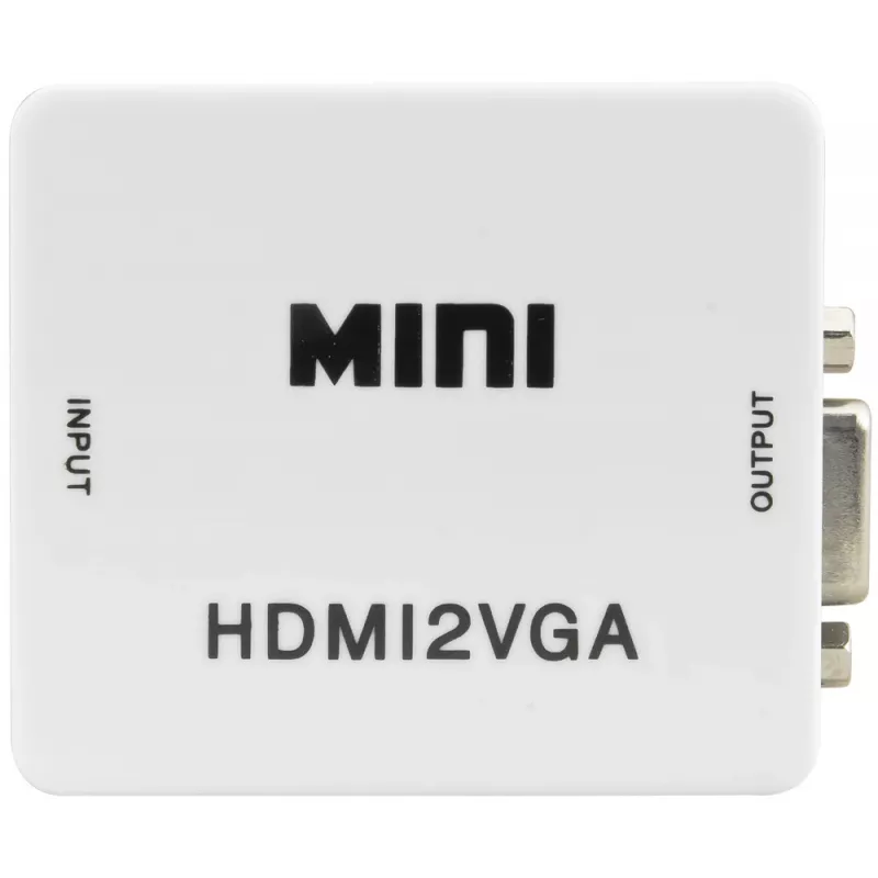 PULSAR HDMI-VGA muundur heliga - must