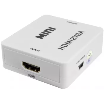 PULSAR HDMI-VGA muundur heliga - must