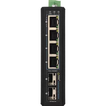 PULSAR ISFG64-BT tööstuslik lüliti (4x PoE, 2x SFP)