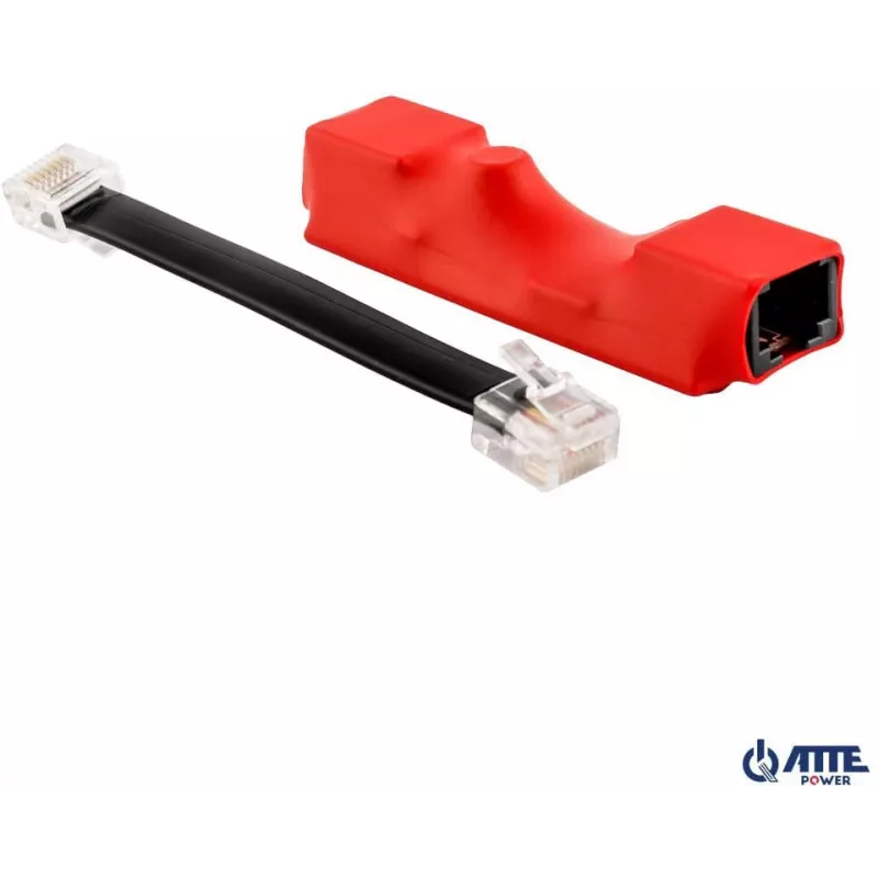 ATTE ASUC-15-480-HS Passiivne PoE-adapter, sisend 10-30V DC, väljund 48V DC 15W, 0,31A, RJ45, seinakinnitusega, must