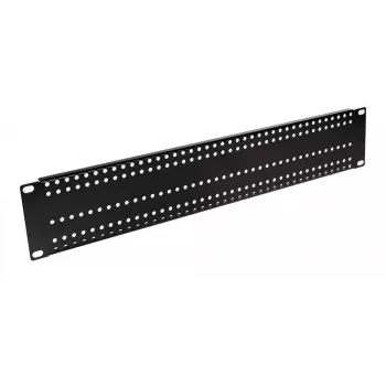 ATTE ADD-RACK2U1 2U 19-tolline riiulikinnitusadapter lihtsate kinnitusavadega, must