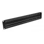 ATTE ADD-RACK2U1 2U 19-tolline riiulikinnitusadapter lihtsate kinnitusavadega, must