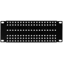 ATTE ADD-RACK10-2U1 10-tolline 2U riiulikinnitusadapter sirgete avadega, must