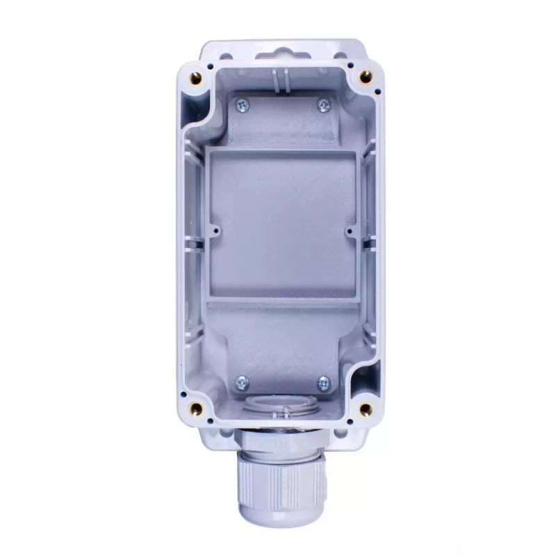 ATTE ABOX-CA1 Välismoodulikarp IP68 IK08 ABS Helehall 120x120x58mm