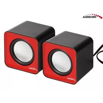 AUDIOCORE AC870R 6W USB 2.0 Stereo kõlarid must