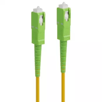 MACLEAN Fiiberoptiline paigalduskaabel 10m SC/APC Single-mode OS2 LSZH Kollane MCTV-436