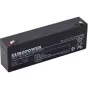 EUROPOWER EP 2.3-12 AGM aku 12V 2,3Ah 6-9 aastat projekteeritud eluiga