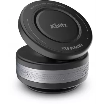 Xblitz FX9 Power Auto laadiv hoidik Qi juhtmevaba laadimisega, 10W, automaatne klamber, iminapakinnitus