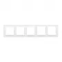 Kontakt Simon 10 White 5-Gang Frame