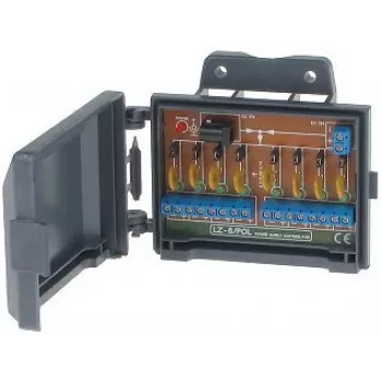 DELTA Power Terminal Block KG-8/POL 8-poolne 16A 400V Valge