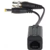 DELTA TR-1RJ-HD Passiivne Videobaluni Komplekt (2 tk) - 8MP 4K HD-CVI/HD-TVI/AHD/CVBS, BNC-RJ45, Must